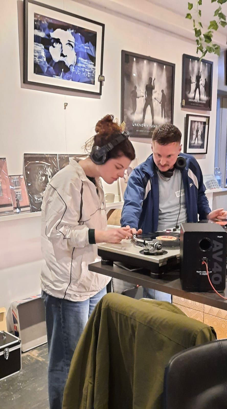Unknown Macc DJ course session helping people build confidence through music in Macclesfield