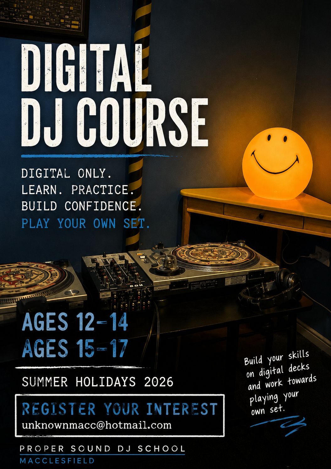 Digital DJ Course flyer
